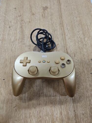 Club Nintendo Official Gold Classic Controller Pro Wii U Limited