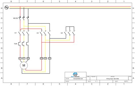 Wiring Diagram Rangkaian Star Delta Automatis Dan Manual