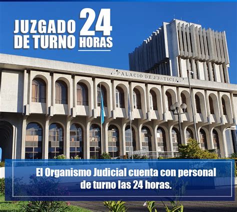 Conozca los juzgados de turno que funcionan este día a nivel nacional