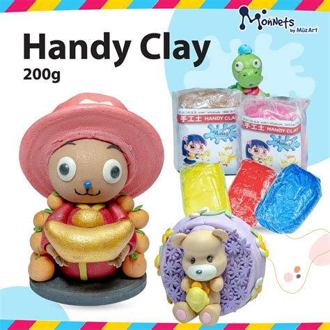 200g Toy Clay Handy Clay READY STOCK Shopee Malaysia