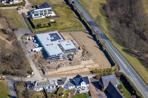 Arnsberg Aus Der Vogelperspektive Baustelle Zum Neubau Zur Waterlappe