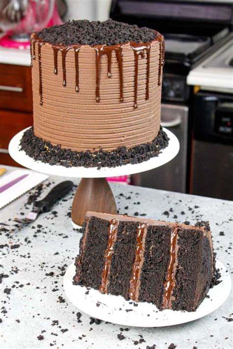 Chocolate Layer Cake Recipe With Chocolate Buttercream Chelsweets