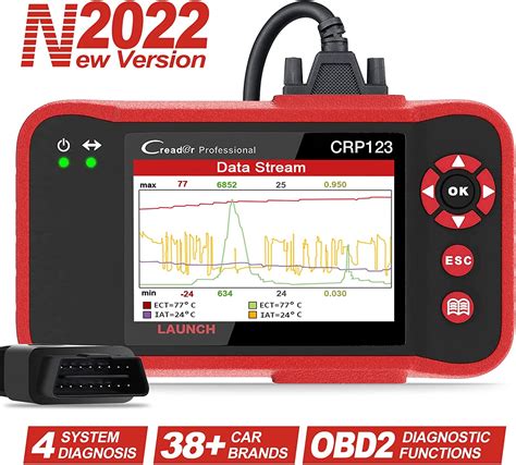 2022 Newest LAUNCH CRP123 OBD2 Scanner Engine ABS SRS Transmission