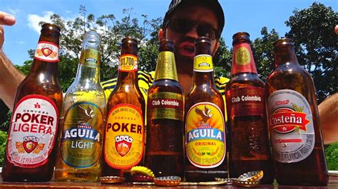 Tasting Colombian Beers Review Youtube