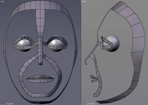 Modeling A Head Using Face Loops Works In Progress Blender Artists