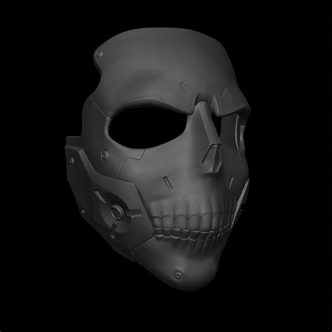 Artstation Printable Skull Mask 3d Model Resources