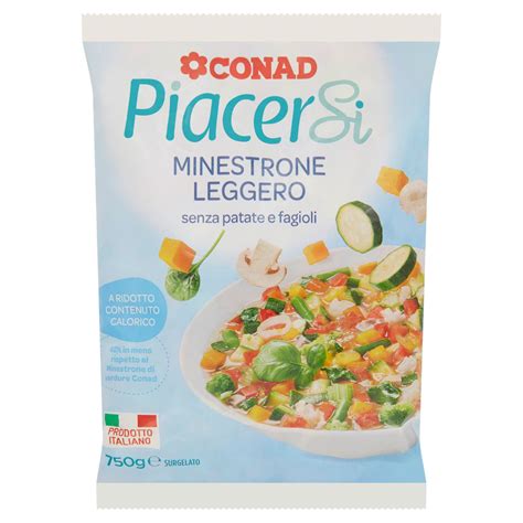 Minestrone Leggero Surgelato G Conad Online Conad