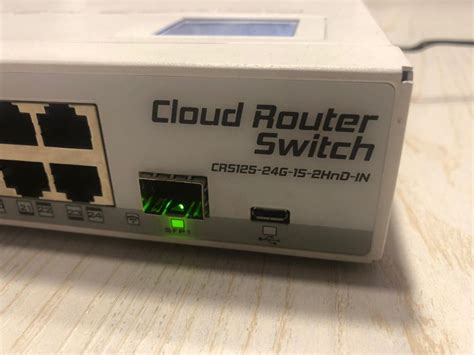 MikroTik CRS125 24G 1S 2HnD IN Cloud Router Switch