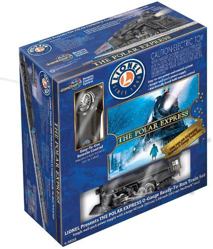 Lionel Polar Express Remote Train Set - O-Gauge - Epic Kids Toys