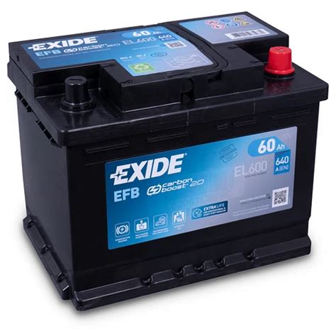 Exide El Efb Starterbatterie Ah A El G Nstig Online Kaufen