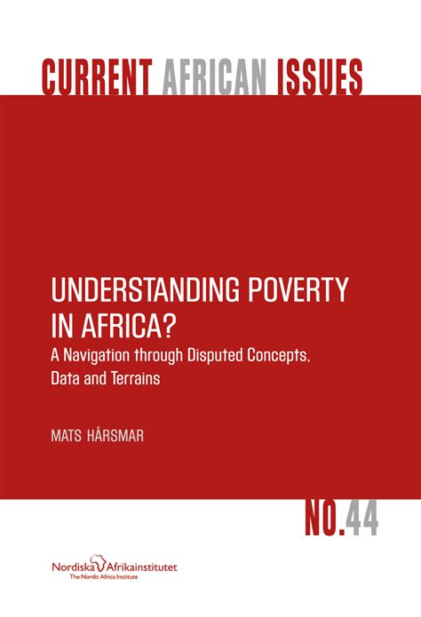 Pdf Understanding Poverty In Africa A Navigation Through Disputed