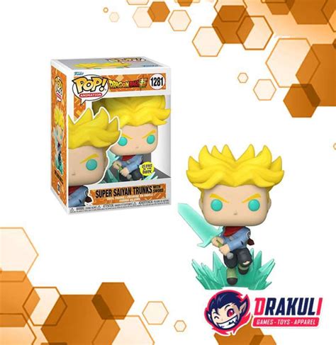 Jual Toys Funko Pop Dragon Ball Super Saiyan Trunks With Sword Glows