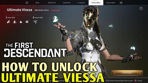 How To Unlock Ultimate Viessa The First Descendent Ultimate Viessa