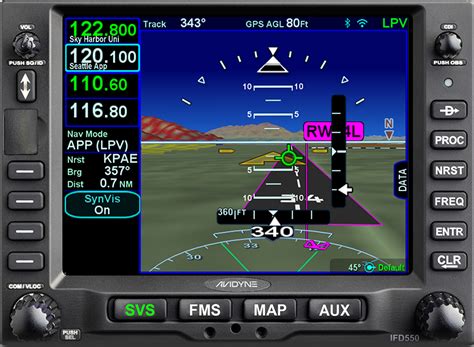 Vantage Flight Display Systems Avidyne