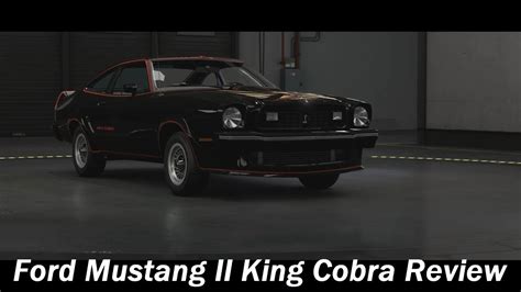 1978 Ford Mustang Ii King Cobra Review Forza Motorsport 7 Youtube