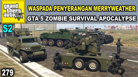 SIAGA SATU DAN CARI LAHAN BASE BARU GTA 5 ZOMBIE SURVIVAL APOCALYPSE