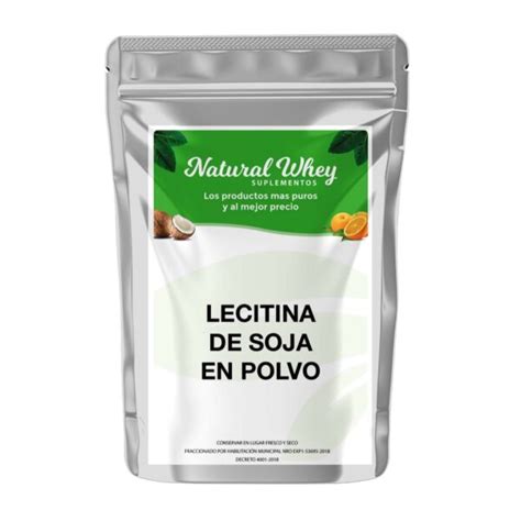 Lecitina De Soja En Polvo Natural Whey Suplementos