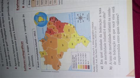 Observe O Mapa Abaixo E Responda As Quest Es A Em Qual Unidade Da