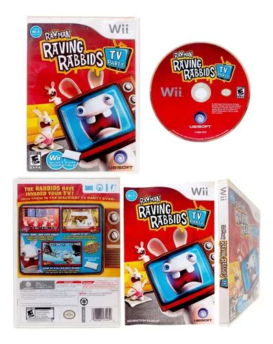 Rayman Raving Rabbids Tv Party Nintendo Wii Meses sin interés