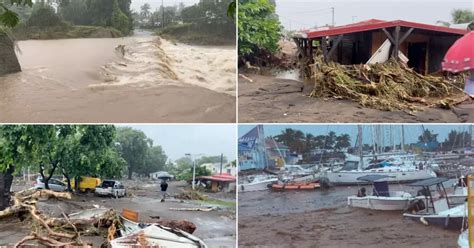 Temp Te Fiona Un Premier D C S D Plorer En Guadeloupe Vigilance