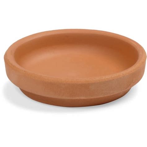 Okuna Outpost Round Terra Cotta Plant Pot Saucers Drip Trays 2 Inches