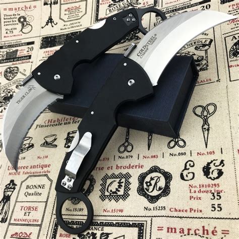 Купить нож Cold Steel Tiger Claw Karambit 22kf Replica Tacticamp