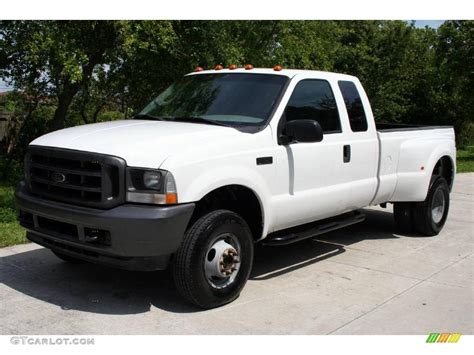 2003 Oxford White Ford F350 Super Duty Xl Supercab 4x4 Dually 11894053