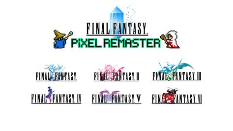 Final Fantasy Pixel Remaster With FF 1 Through 6 Coming To Steam And