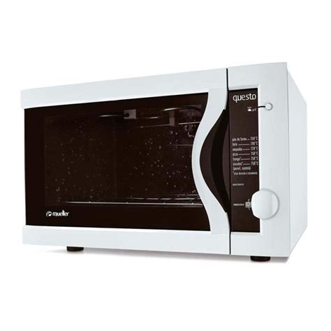 Horno Electrico Mueller Questo Blanco S Timer Sin Luz Misionera Sa