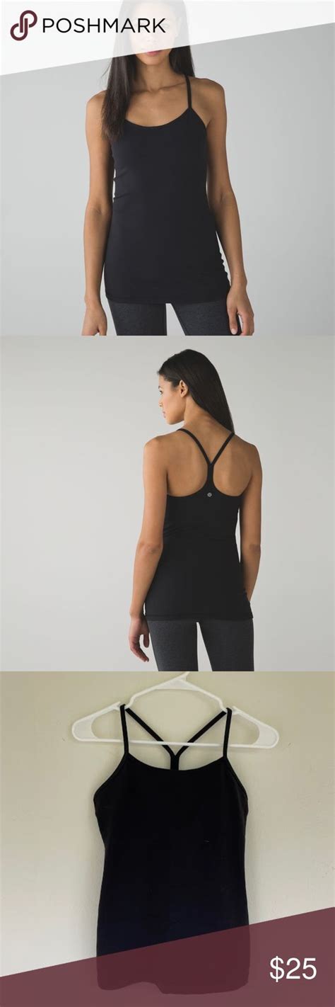 Lululemon Power Y Tank Luon Second Release Sz 4 Activewear Tank Tops