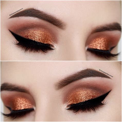 Copper Eye Makeup