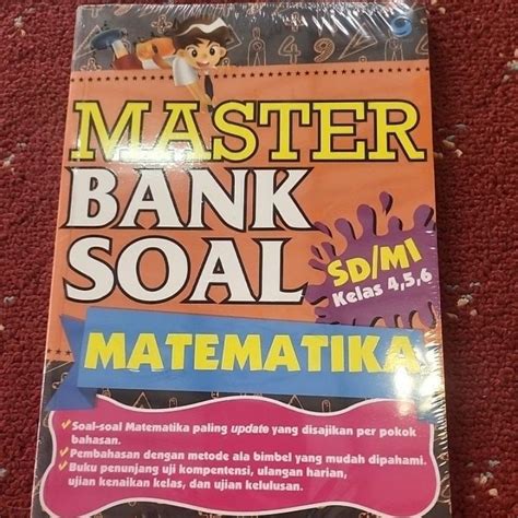 Jual Master Bank Soal Sd Mi Kelas 4 5 6 Matematika Segel Shopee