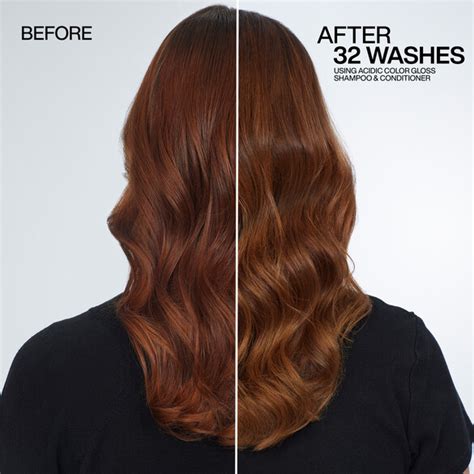 Acidic Color Gloss Conditioner For Color Care And Added Shine Redken