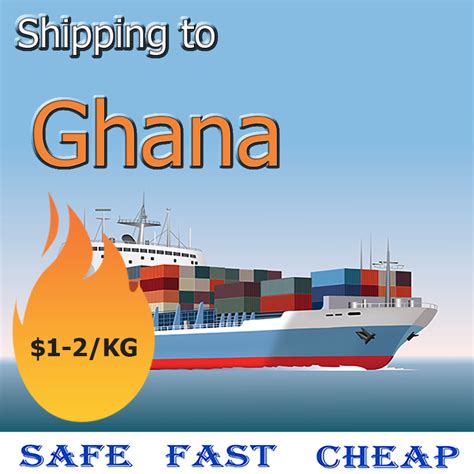 Ft Container Shipping From China To Ghana Sea Freight And