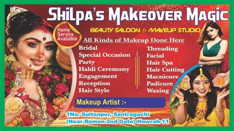 Makeup Artist Banner Design Ll Size X Ll Corel Draw Banner Design