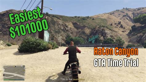 GTA Online Easiest 101000 Time Trial Raton Canyon 2 Feb 2023 YouTube