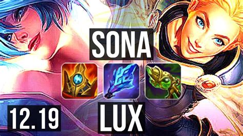 SONA Kai Sa Vs LUX Cait SUP 2 1 21 Rank 4 Sona EUW