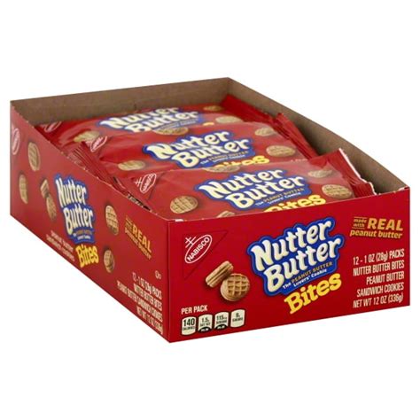 48 Packs Nabisco Nutter Butter Bites