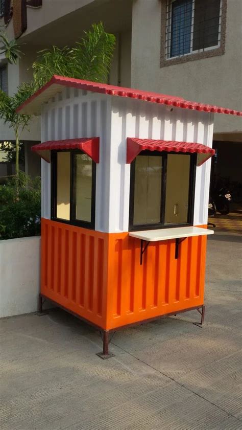 Prefab FRP Portable Security Cabin For Guard Room At Rs 35000 Sq Ft In