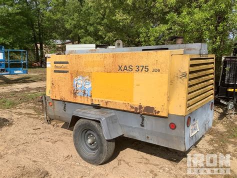 Atlas Copco Xas Cfm Mobile Air Compressor In Tyler Texas