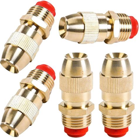 Amazon 5Pcs Brass Misting Nozzles 1 2 Inch High Pressure Spray