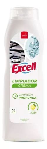 Limpiador Crema Excell 250 Ml Cuotas sin interés