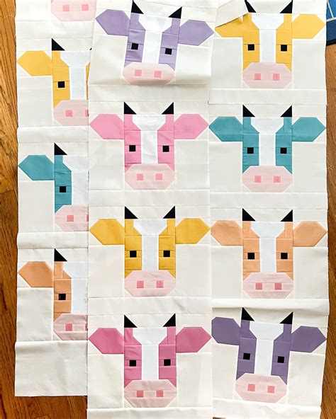 Cow Quilt Pattern Artofit