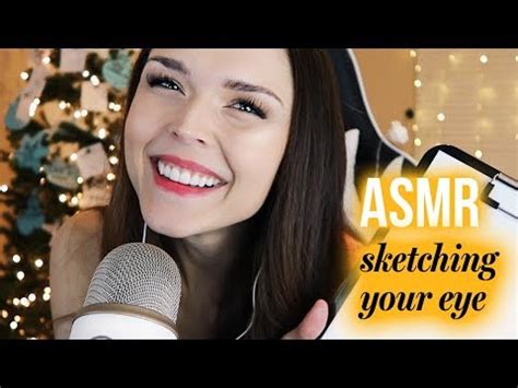 ASMR Sketching Your Portrait In A Spring Garden Pencil Fountain