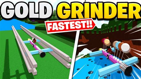 NEW FASTEST GOLD GRINDER Build A Boat For Treasure ROBLOX YouTube