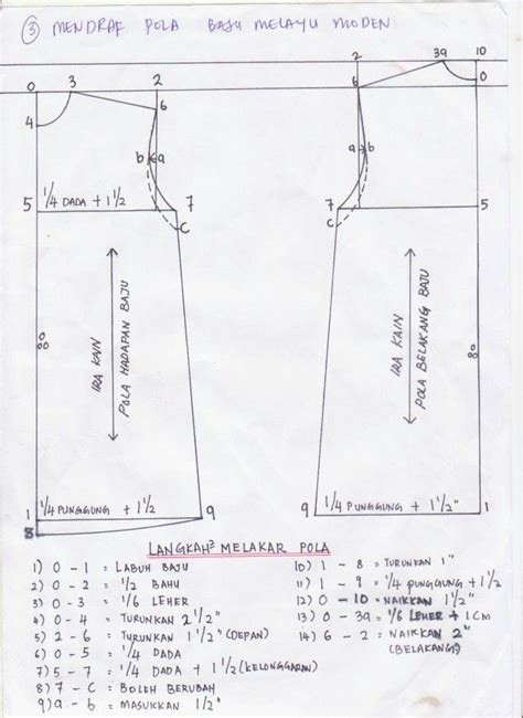 Pola Baju Kurta Lelaki Tutorial Lengkap Jahit Kurta Simple Cara