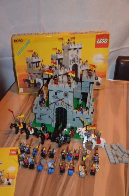 Lego L Wenritterburg Lions Knight King Castle Komplett Extra