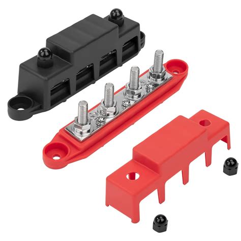 QIMEI SHOP Blocco Di Distribuzione Dell Alimentazione 12V 48V DC Busbar