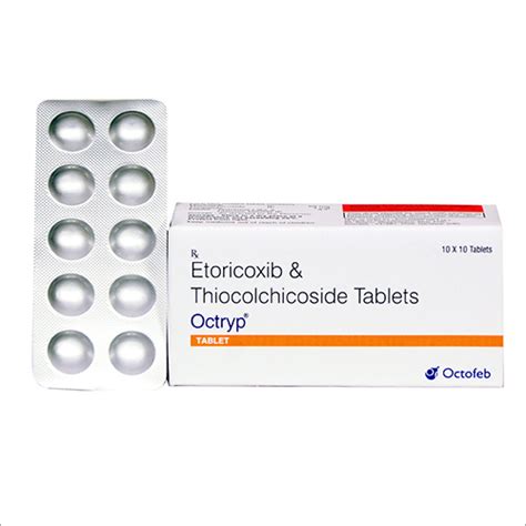 Etoricoxib And Thiocolchicoside Tablets General Medicines At Best Price