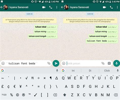 Cara Mengganti Bentuk Tulisan Di Wa Jadi Unik Bikin Biar Nggak Membosankan Droila